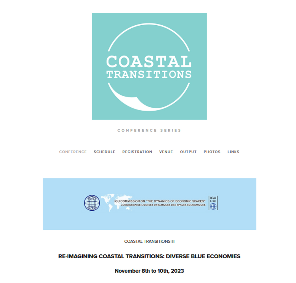 COASTAL TRANSITIONS III