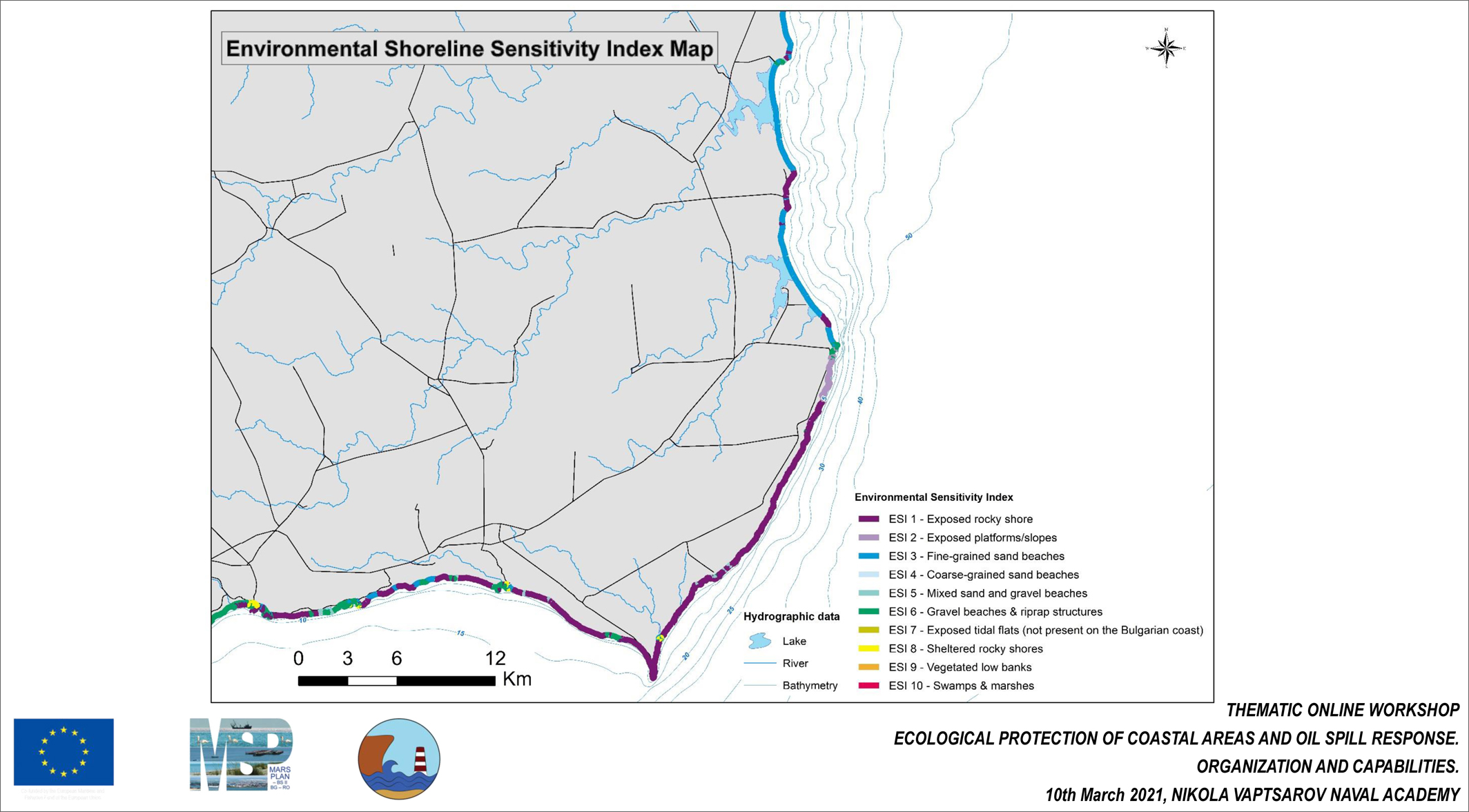 ESI Classification of Bulgarian Black Sea Shoreline in Response to Oil Spill