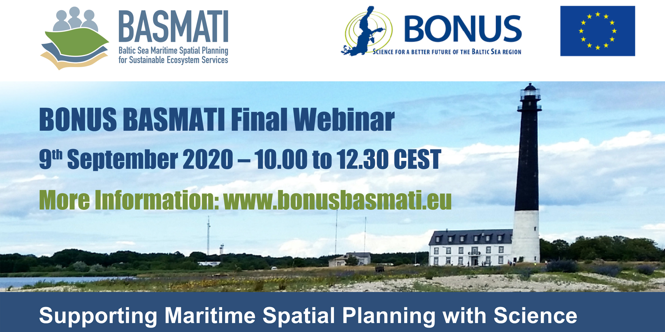 Final webinar BONUS BASMATI Supporting Maritime Spatial Planning with Science