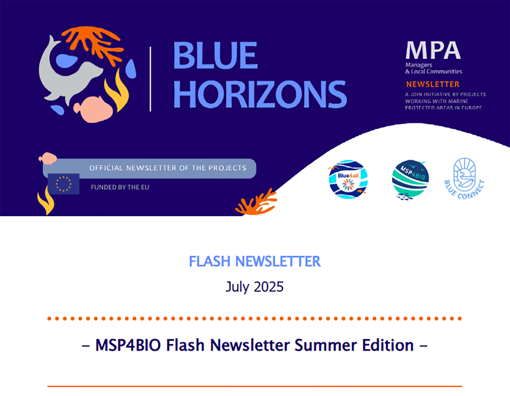 MSP4BIO Flash Newsletter 2025 Summer Edition